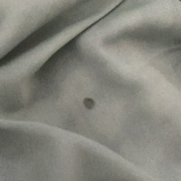 Women’s Anne Klein Abstract-Print Split-Neck Flutter-Sleeve Top Large - Picture 9 of 15